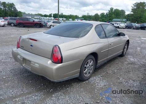 2003 Chevrolet Monte Carlo Ls from USA, damaged, VIN 2G1WW12E039218448